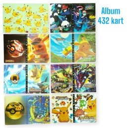 POKEMON ALBUM NA KARTY KOLEKJONERSKIE 432 KART