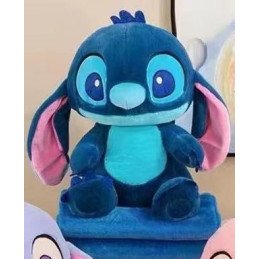 PODUSZKA MASKOTKA STITCH Z KOCEM