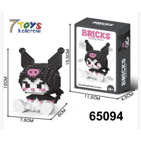 KLOCKI BIRCKS KUROMI