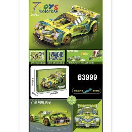 KLOCKI CARS SAMOCHÓD