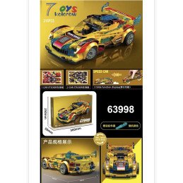 KLOCKI CARS SAMOCHÓD