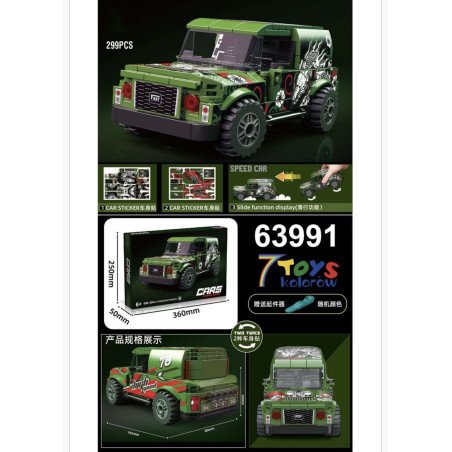 KLOCKI CARS SAMOCHÓD
