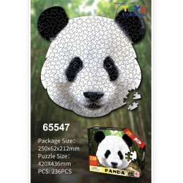 PUZZLE 236PCS ANIMAL