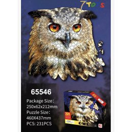PUZZLE 236PCS ANIMAL