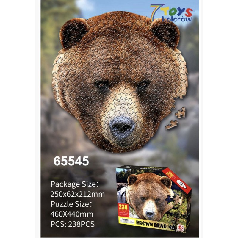 PUZZLE 236PCS ANIMAL PUZZLE 236PCS ANIMAL