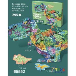 PUZZLE 277PCS RAINFOREST WORLD