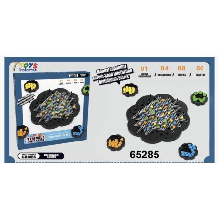 GRA TRIANGLE CHAIN CHESS DLA DZIECI