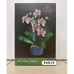 KLOCKI 608PCS KWIATY CYMBIDIUM