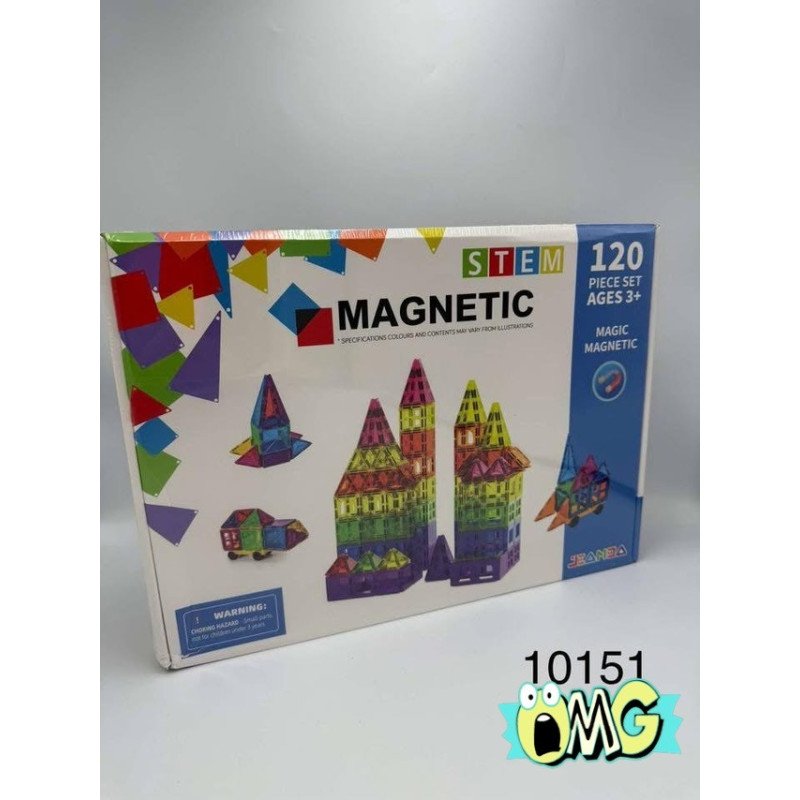 STEM MAGNETIC 120PCS MAGIC MAGNET