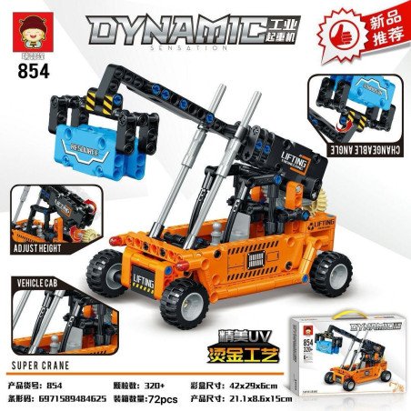 KLOCKI 261PCS+ DYNAMIC SENSATION