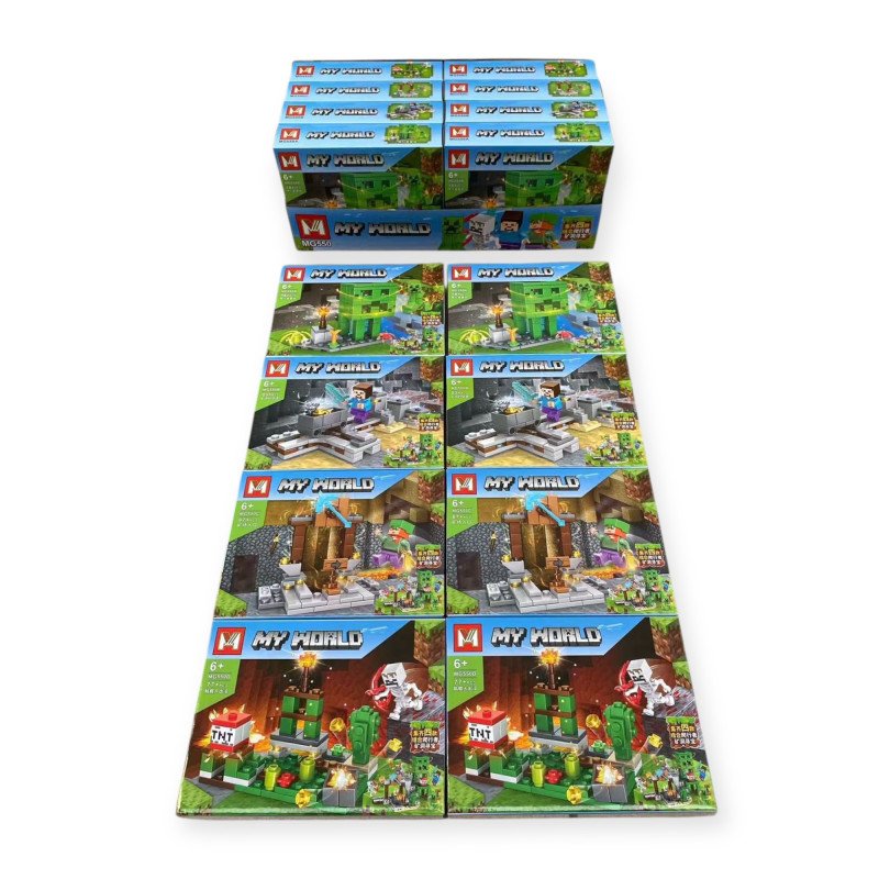 KLOCKI 77PCS+ MY WORLD MG550D KLOCKI 77PCS+ MY WORLD MG550D