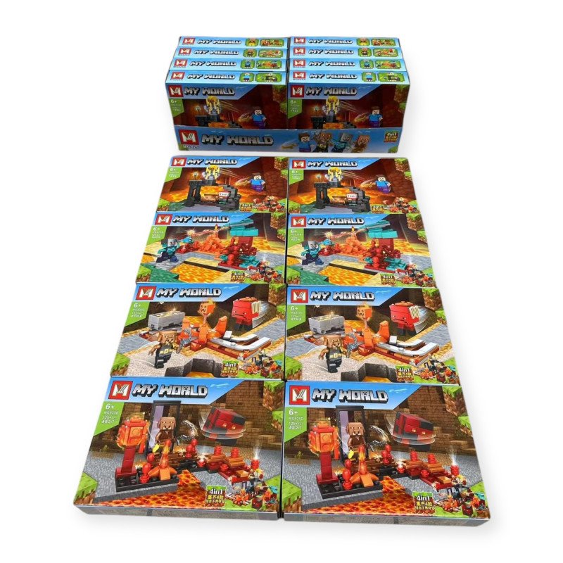 KLOCKI 125PCS+ MY WORLD MG825D KLOCKI 125PCS+ MY WORLD MG825D