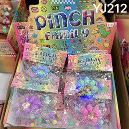 SQUISHY GNIOTEK ŁAPKI ŚWIECĄCE