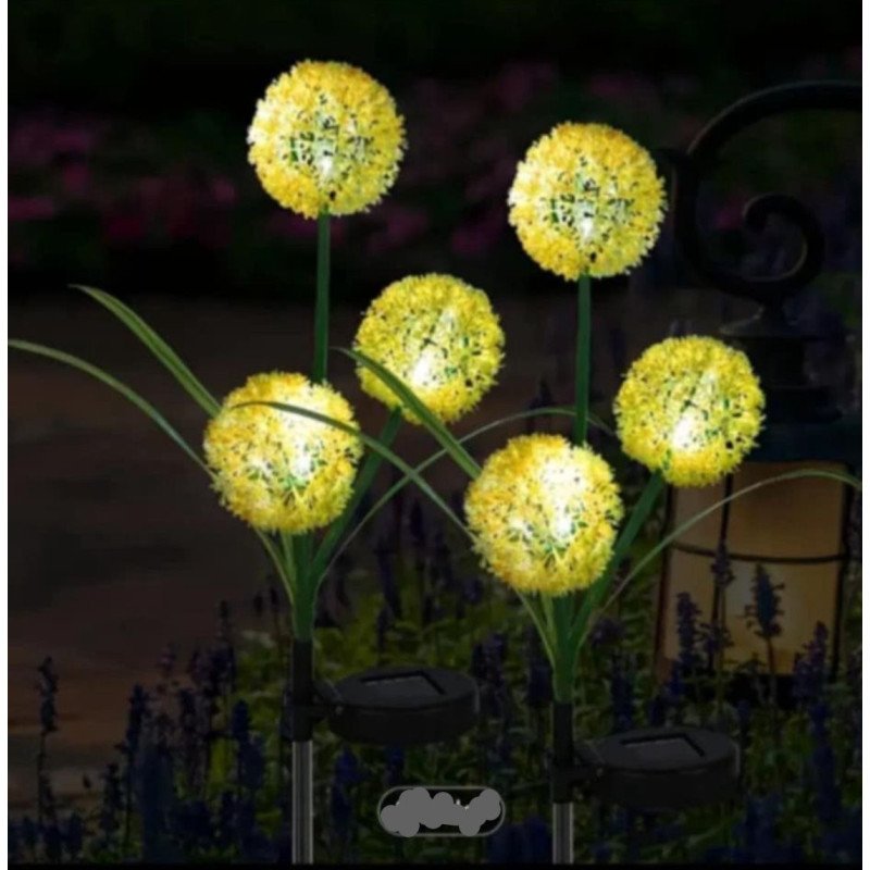 KWIATY LAMPA SOLARNA OGRODOWA KWIATY LAMPA SOLARNA OGRODOWA