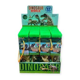 FIGURKI GUMOWY DINOZAURY