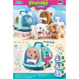 MINI PLUSZOWY PIESEK W DOMKU