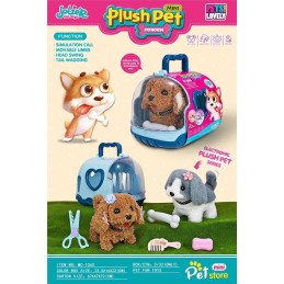 MINI PLUSZOWY PIESEK W DOMKU