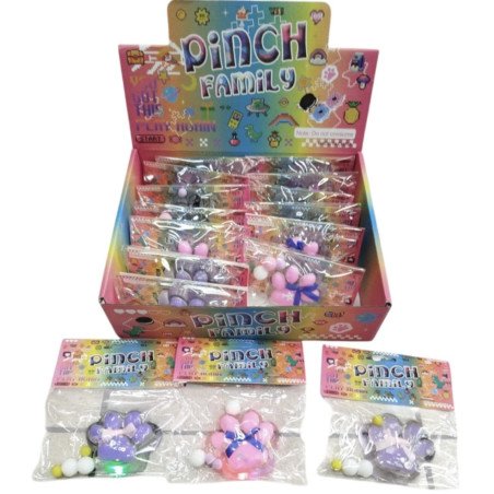 SQUISHY GNIOTEK ŁAPKI ŚWIECĄCE