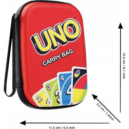 DUŻY ETUI NA KARTY UNO