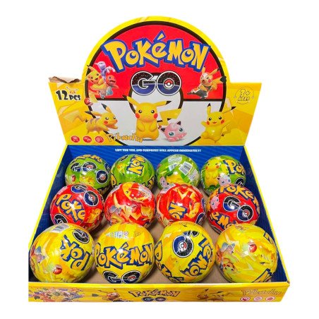 KULA Z FIGURKĄ POKEMON 9CM