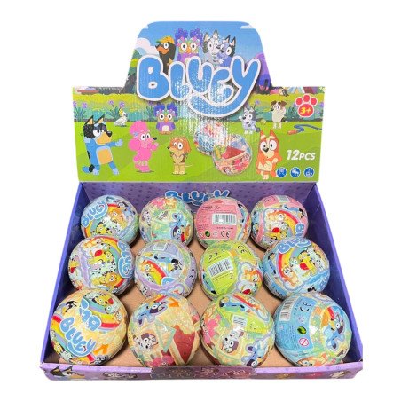 KULA Z FIGURKĄ BLUEY 9CM