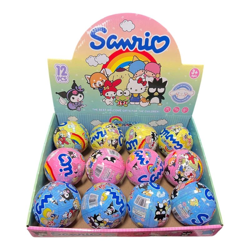 KULA Z FIGURKĄ SANRIO 9CM KULA Z FIGURKĄ SANRIO 9CM