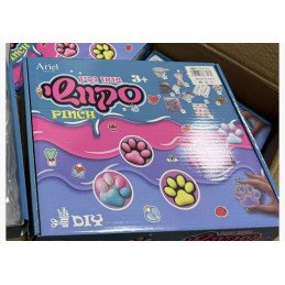ZESTAW 58PCS DO ROBIENIA SLIME ŁAPKI DIY