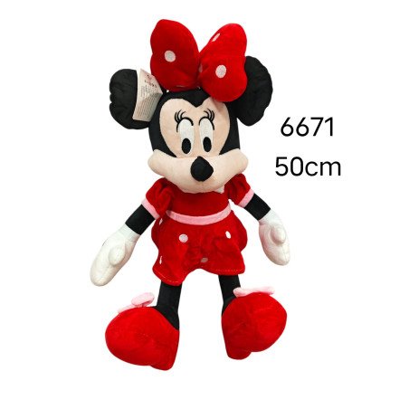 PLUSZOWA MASKOTKA MYSZ MINNIE 50CM