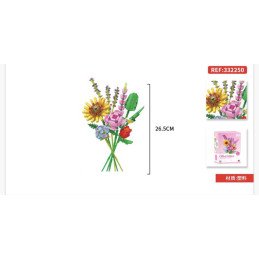KLOCKI BB032 FLOWERS KWIATY GOOD TIMES