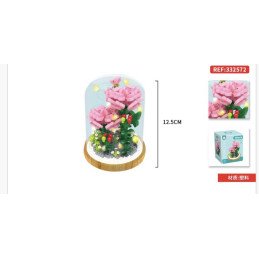 KLOCKI F001 KWIATY FLOWERS