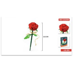 KLOCKI 70PCS KWIATY FLOWERS