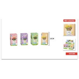 KLOCKI KWIATY FLOWERS