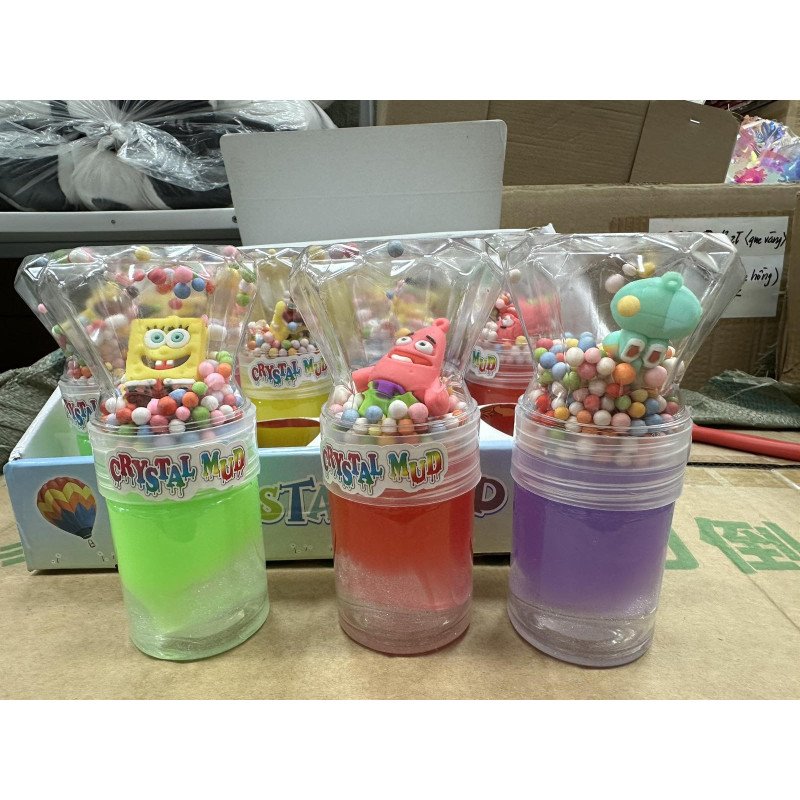 SLIME Z FIGURKĄ SPONGEBOB SLIME Z FIGURKĄ SPONGEBOB