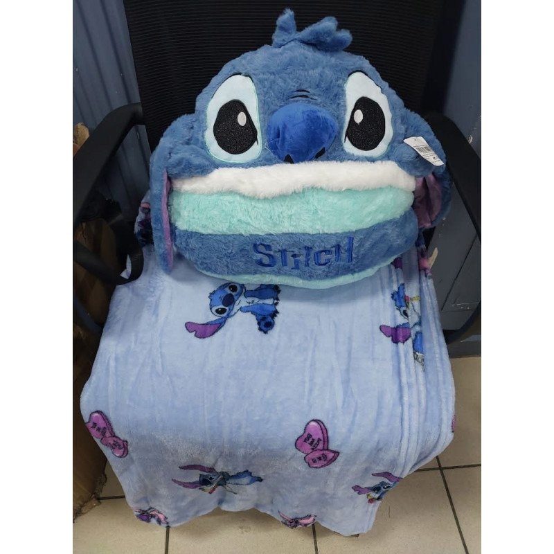 PODUSZKA MASKOTKA STITCH Z KOCEM PODUSZKA MASKOTKA STITCH Z KOCEM
