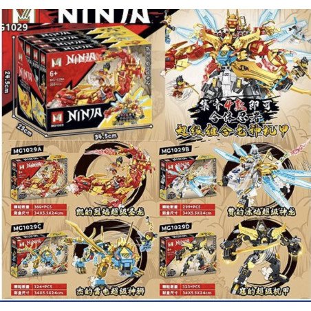 KLOCKI MG1029 NINJA
