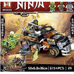 KLOCKI MG859 615PCS+ NINJA