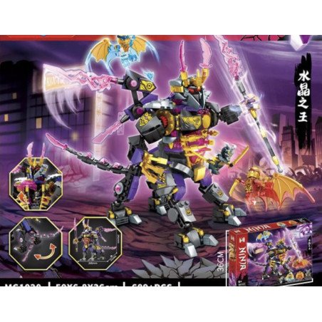 KLOCKI MG1020 689PCS+ NINJA