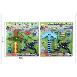 DUŻY ZESTAW FIGURKI MINECRAFT