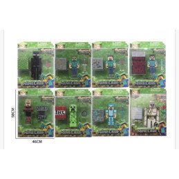 ZESTAW FIGURKI MINECRAFT