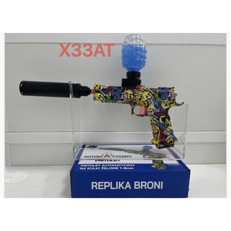 PISTOLET ELEKTRYCZNY NA KULKI ŻELOWE PISTOLET ELEKTRYCZNY NA KULKI ŻELOWE