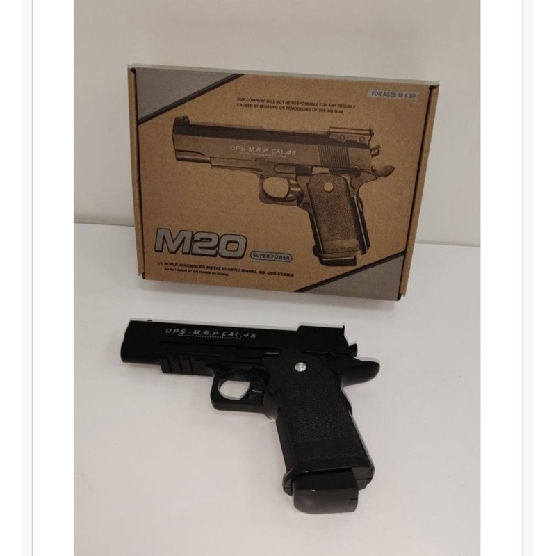 M20 PISTOLET METALOWE NA KULKI M20 PISTOLET METALOWE NA KULKI