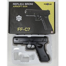 C7 PISTOLET METALOWE NA KULKI