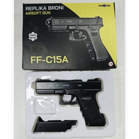 C15A PISTOLET METALOWE NA KULKI