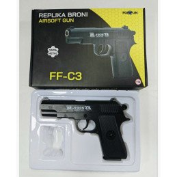 C3 PISTOLET METALOWE NA KULKI