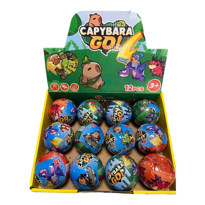 KULA Z FIGURKĄ KAPIBARA KULA Z FIGURKĄ KAPIBARA