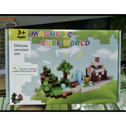 KLOCKI 108PCS MAGNETYCZNE MINECRAFT