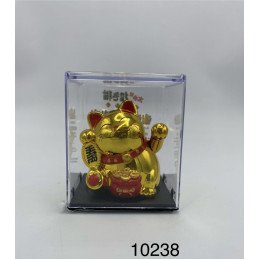 KOTEK SZCZĘŚCIA MACHAJĄCY ŁAPKA MINI SOLAR  LUCKY CAT