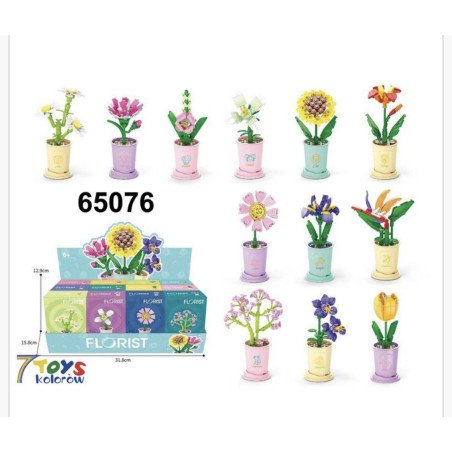 KLOCKI KWIATY FLORIST