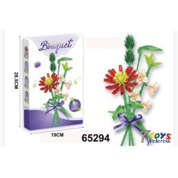 KLOCKI 264PCS+ KWIATY BOUGUET