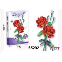 KLOCKI 200PCS+ KWIATY BOUGUET